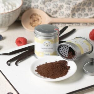 Natürliches Vanillepulver zum Backen und Würzen