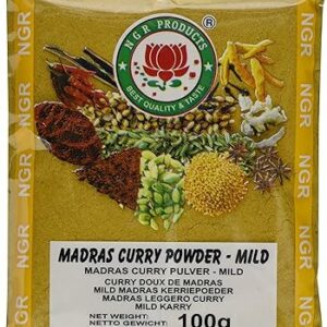 Ngr Currypulver, mild, Madras, 100g