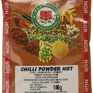 Ngr scharfes Chilipulver, 100g Packung