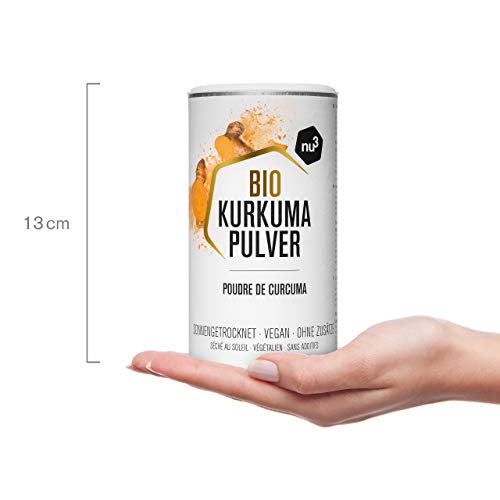 nu3 Bio Kurkuma Pulver - 250g, Qualität aus Madagaskar