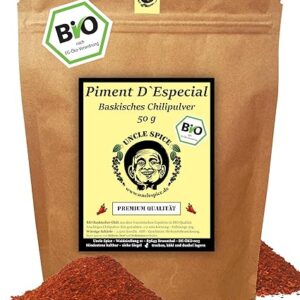 Uncle Spice BIO Baskisches Chilipulver