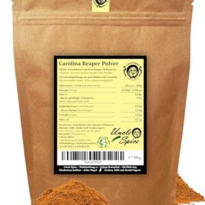 Onkel Spice Carolina Reaper Pulver – 50g
