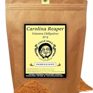 Onkel Spice Carolina Reaper Pulver - 50g