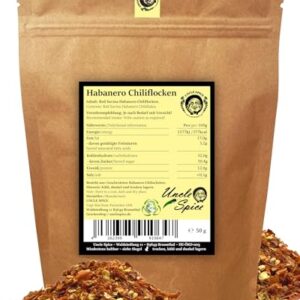 Onkel Spice Habanero Chiliflocken – 50g RED SAVINA