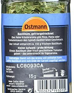 Ostmann Basilikum gefriergetrocknet, 3er Pack