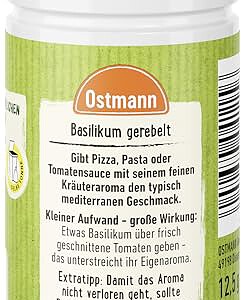 Ostmann Basilikum gerebelt, 4er Pack