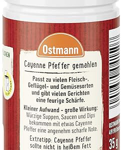 Ostmann Cayenne Pfeffer 4er Pack 140g