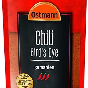 Ostmann Chili Bird's Eye, extrem scharf, 250g