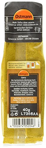 Ostmann Currypulver, indische Mischung, 3x40g