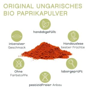 Paprika edelsüß BIO, ungarisch, 250g – Pfefferdieb®