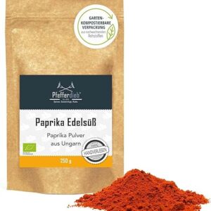 Paprika edelsüß BIO, ungarisch, 250g - Pfefferdieb®