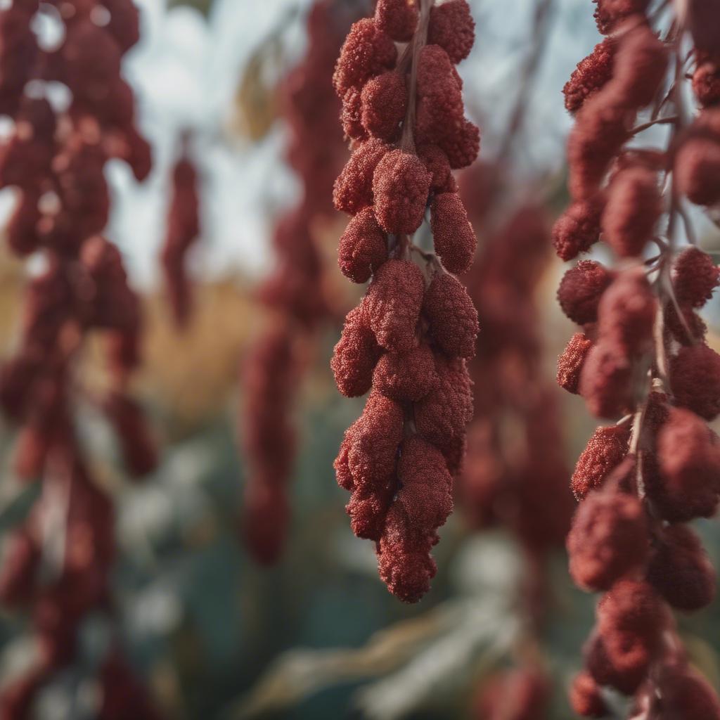 Die perfekte Erntezeit und Auswahl der Sumachbeeren für hochqualitatives Gewürz