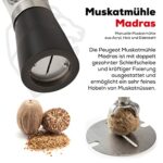 Peugeot Madras Muskatmühle, Acryl/Holz, 15 cm