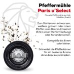 Peugeot Paris u'Select Pfeffermühle 18cm Graphit