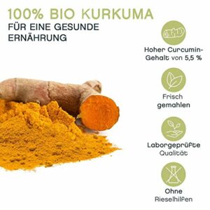 Pfefferdieb BIO Kurkuma 250g – 5,5% Curcumin