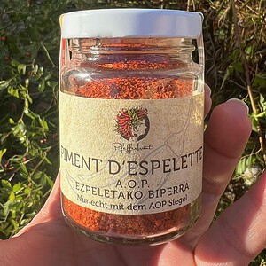 Piment d'Espelette AOP, 40g, fruchtig-dezent