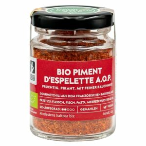 Piment d’Espelette BIO, Gorria Chili, 40g