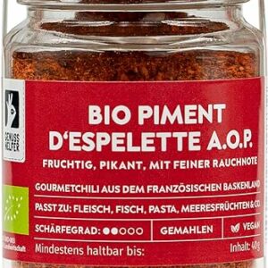 Piment d'Espelette BIO, Gorria Chili, 40g
