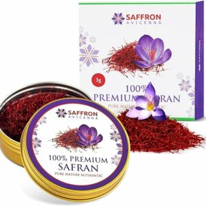 Premium Safran Fäden, 3 Gram, Super Negin