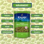 Rajah Kardamom-Kapseln ganz grün 200g