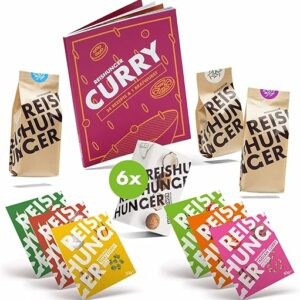 Reishunger Curry Kochbuch Set mit Zutaten