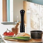 Relaxdays Holz Gewürzmühlen Set, 30 cm