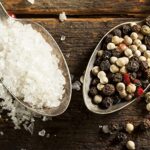 Relaxdays Holz Gewürzmühlen Set, 30 cm