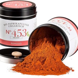 Rimoco N°453 Bio Paprikapulver, Ungarisch Edelsüß 70g