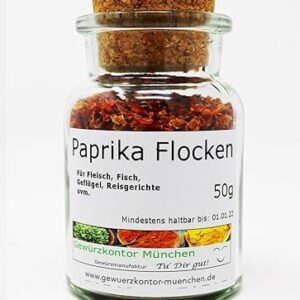 Rot Paprika Flocken 50g - Gewürzkontor