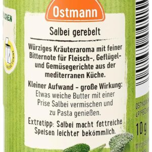 Salbei gerebelt von Ostmann - Würziges Kräuteraroma