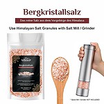 SalNatural© Rosa Granulat Kristallsalz, Naturbelassen