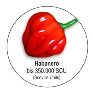 Scovillas Habanero Chilipulver, 50g