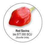 Scovillas Red Savina Chilipulver, 45g