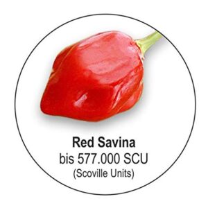 Scovillas Red Savina Chilipulver, 45g