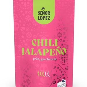 Señor López Jalapeño Chili geschrotet 25g