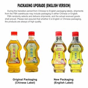 Sichuan-Pfefferkornöl, 400 ml, original Import