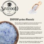 SIVIFOOD Blausalz grob 200g - Gourmet Geschenk