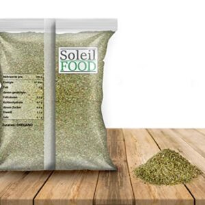 SoleilFOOD Oregano gerebelt 1 kg feinste Qualität