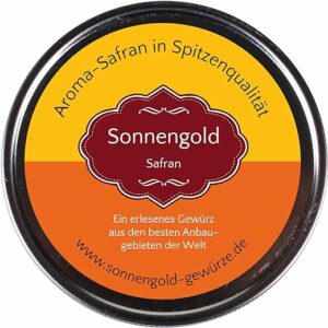 Sonnengold Safran-Pulver, Top-Qualität - 20g