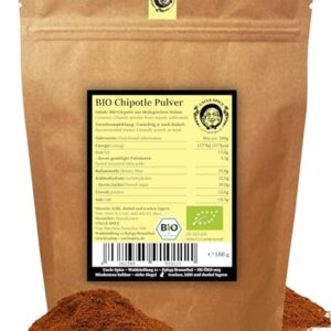 Uncle Spice BIO Chipotle Chili Pulver – 100g