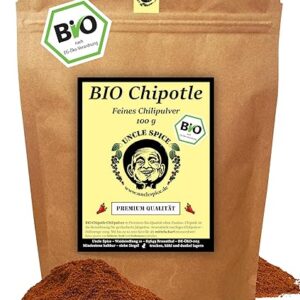 Uncle Spice BIO Chipotle Chili Pulver - 100g