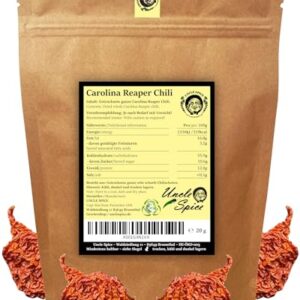 Uncle Spice Carolina Reaper Schoten – EXTREM SCHARF