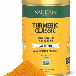 VAHDAM, Kurkuma Classic Latte, 40 Tassen (100g)
