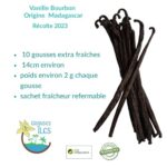 Grandes Iles Vanilleschoten Bourbon Madagascar - 10 Stück Premium