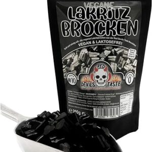 Red Devil Taste Vegane Lakritzbrocken, 200g