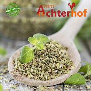 Vom Achterhof Oregano geschnitten 1000g | Getrocknet und gerebelt