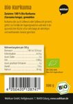 Wohltuer Bio-Kurkuma, gemahlene Wurzel (500g)