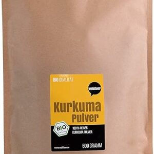 Wohltuer Bio-Kurkuma, gemahlene Wurzel (500g)