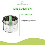 Zauber der Gewürze Dillspitzen getrocknet, für Fisch und Salate