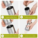 ZOLMER® Muskatnuss Mühle mit Vorratsbehälter